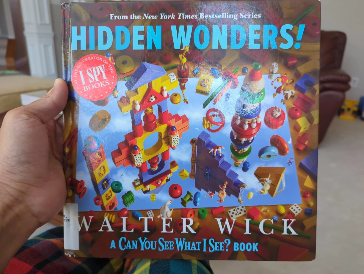 Photo of the cover of Can You See What I See? book